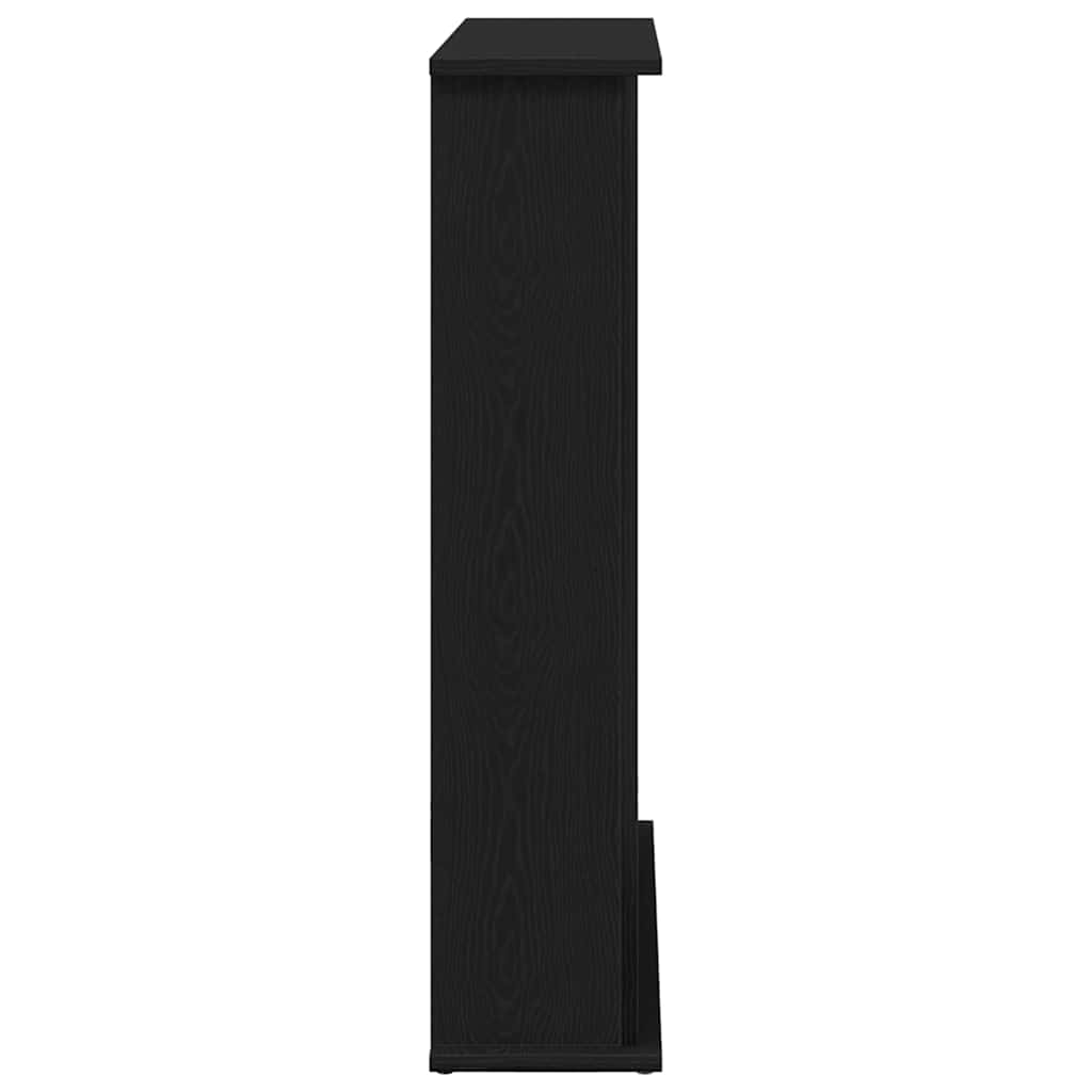 Peisramme svart eik 75x20x87,5 cm konstruert tre