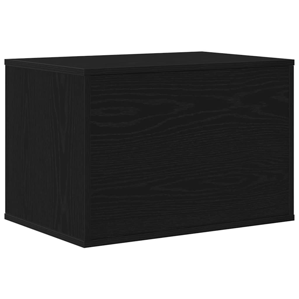 Kattesanden i svart eik 60x40x40 cm konstruert tre vidaXL