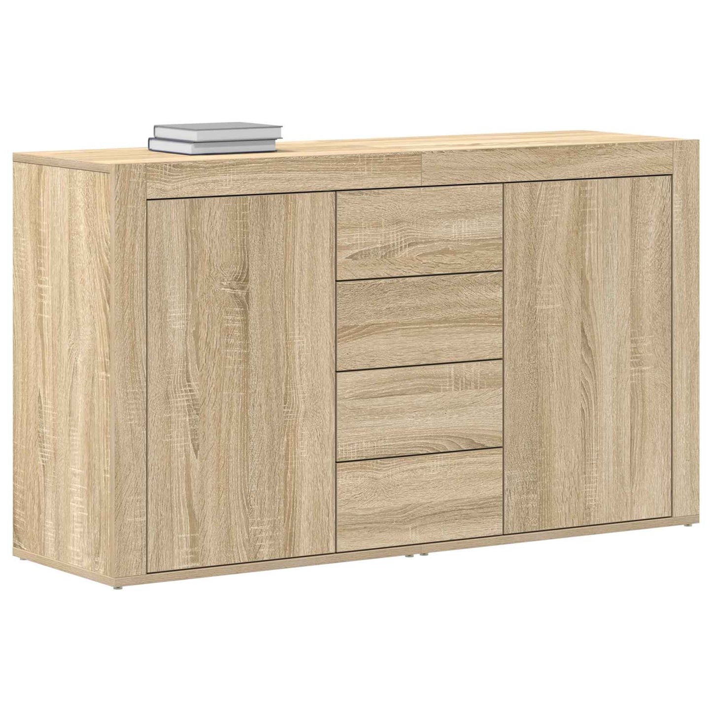 Serviesskap Sonoma eik 120 x 36 x 69 cm Konstruert tre