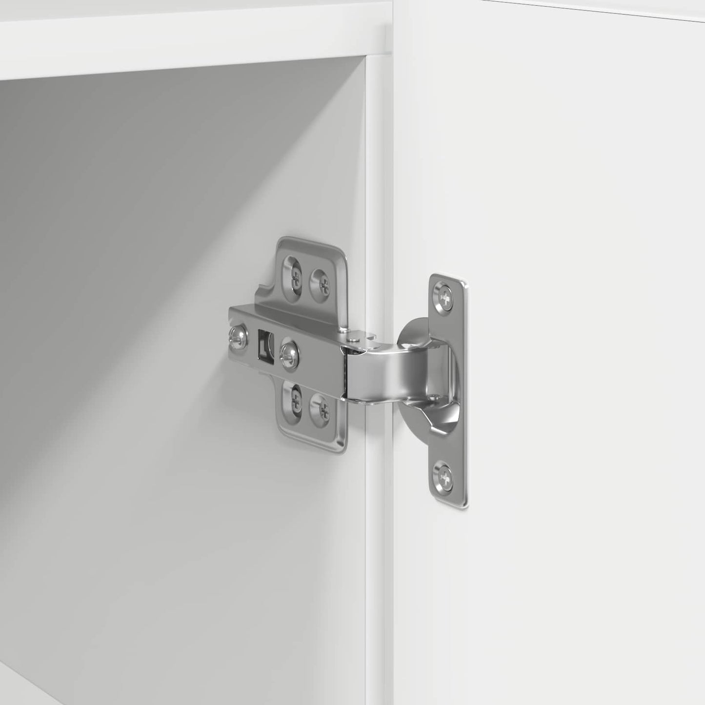 Serviesskap Hvit 116 x 30 x 75 cm Konstruert tre