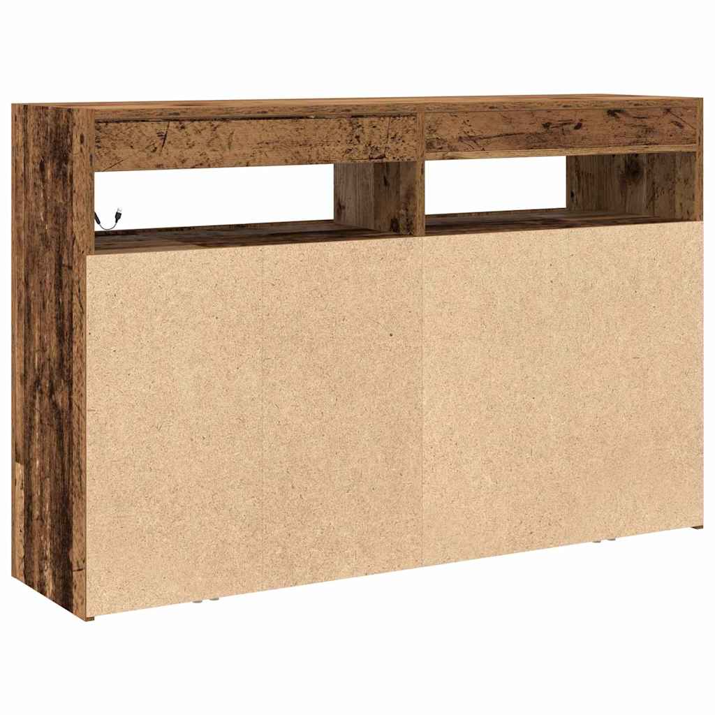 Serviesskap Gammelt tre 116 x 30 x 75 cm Konstruert tre