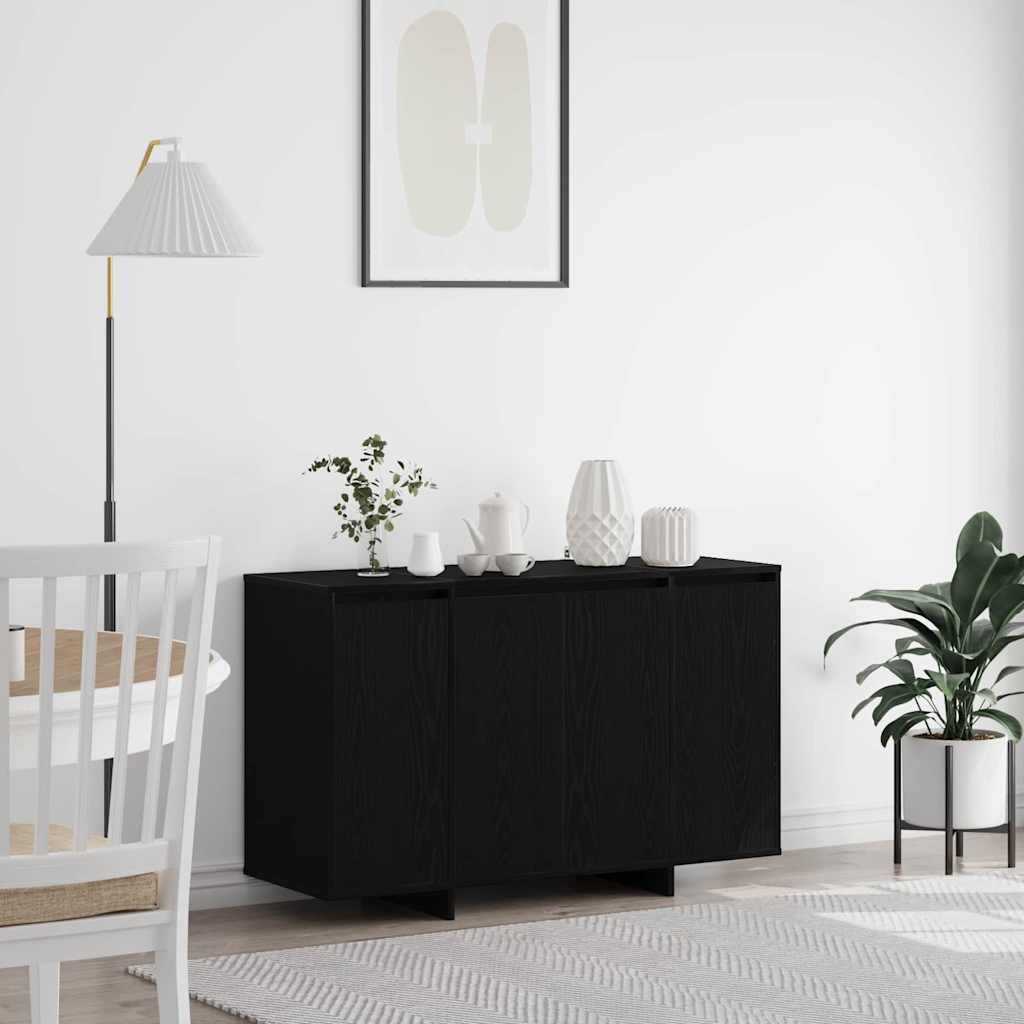 Serviesskap Svart eik 120 x 41 x 75 cm Konstruert tre