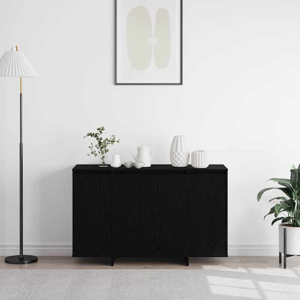 Serviesskap Svart eik 120 x 41 x 75 cm Konstruert tre