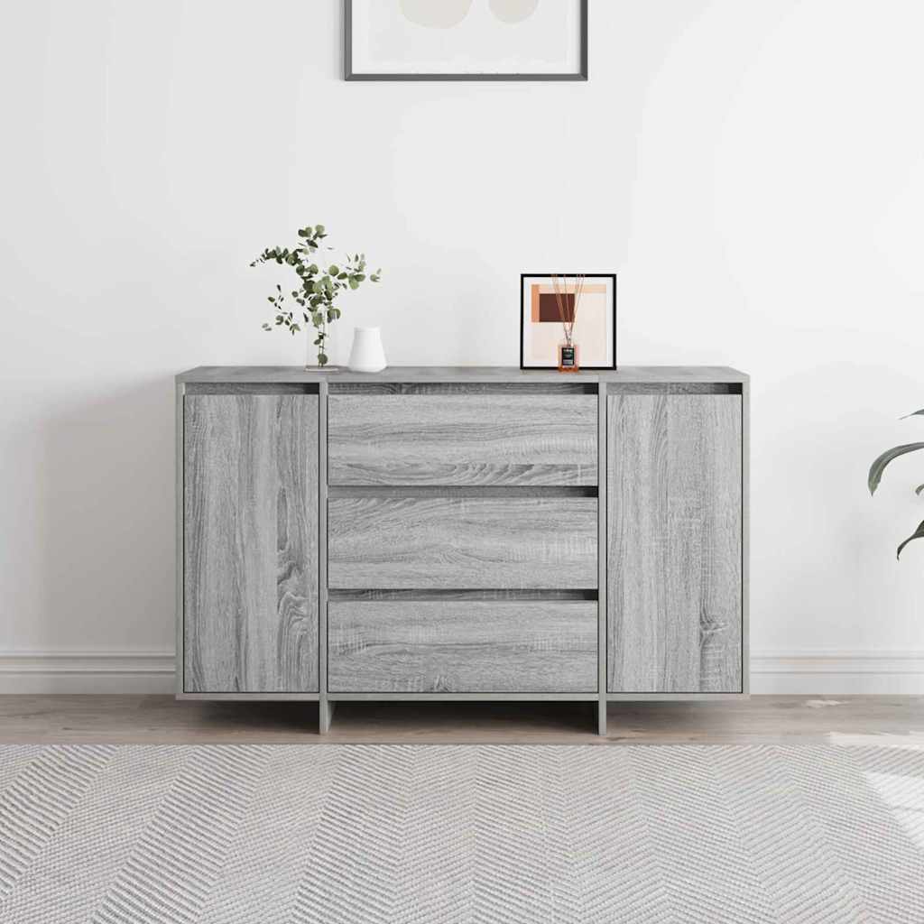 Serviesskap Grå Sonoma 120 x 41 x 75 cm Konstruert tre