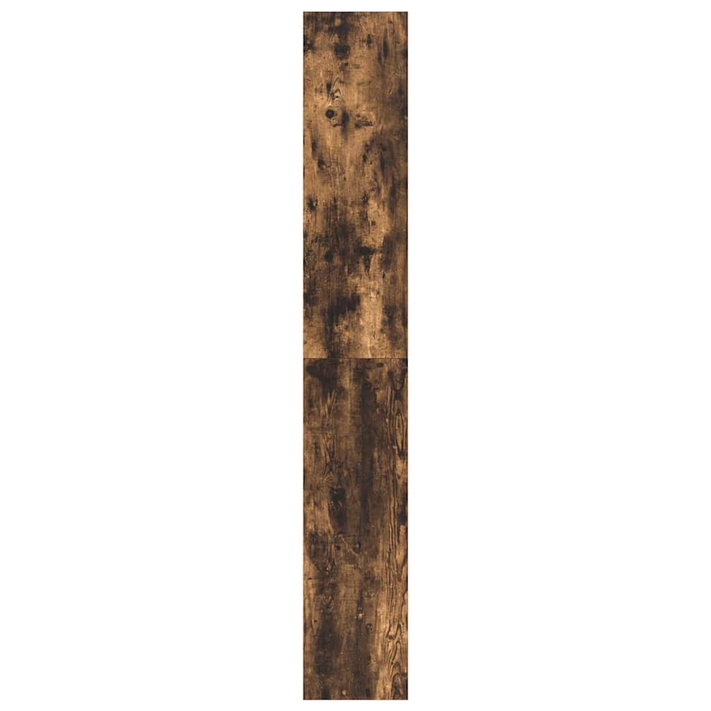 Bokskap Røkt eik 100 x 30 x 198 cm Konstruert tre