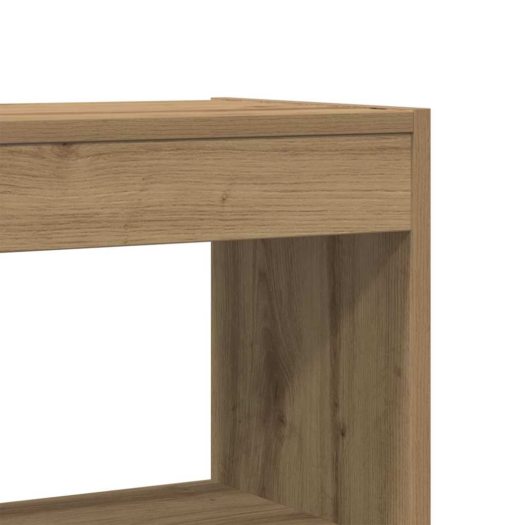 Bokskap Artisan Eik 100 x 30 x 198 cm Konstruert tre