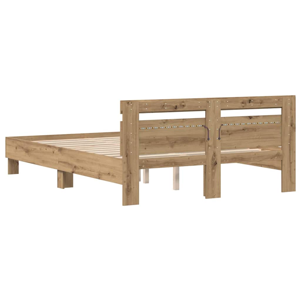 Sengestamme Artisan Eik 140 x 190 cm Konstruert tre