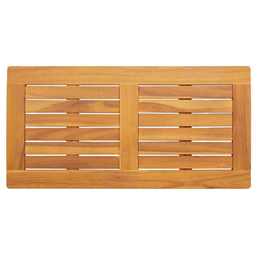 Bordplate Olje naturlig 80 x 40 x 2 cm Solid akasietre