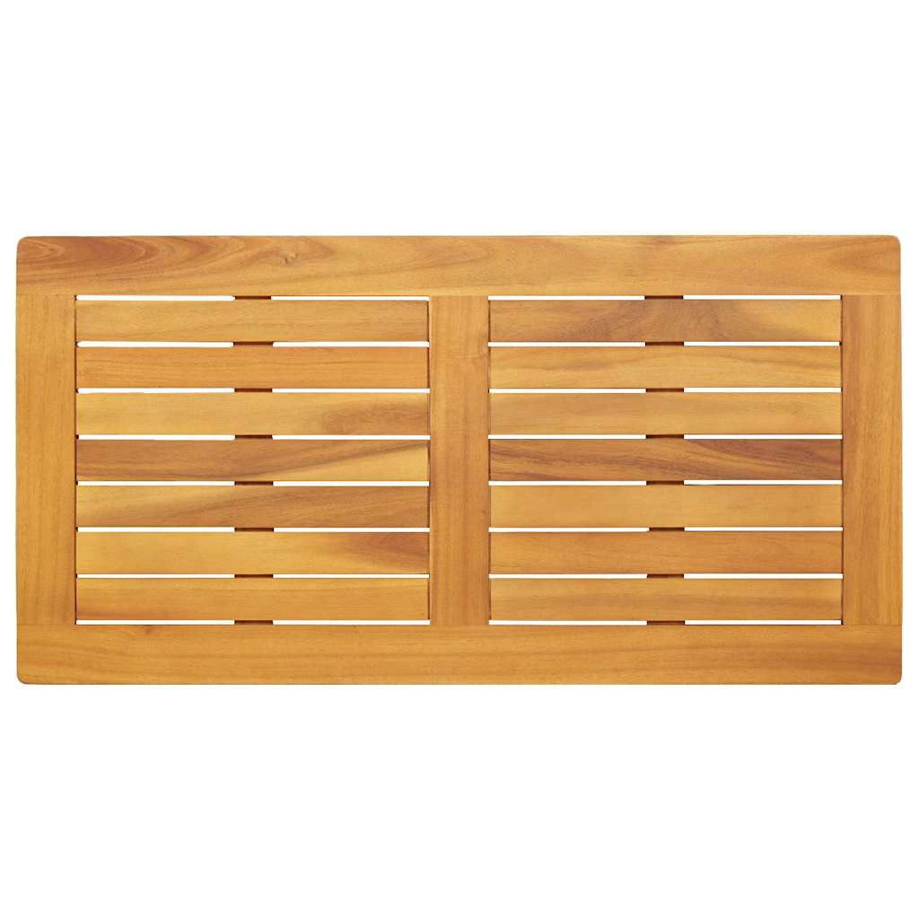 Bordplate Olje naturlig 90 x 45 x 2 cm Solid akasietre