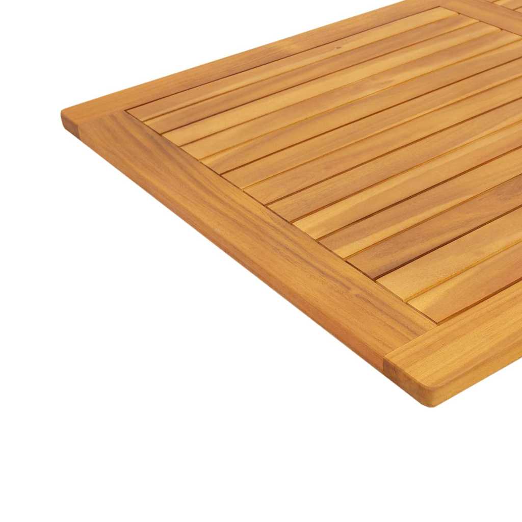 Bordplate Olje naturlig 120 x 70 x 2 cm Solid akasietre