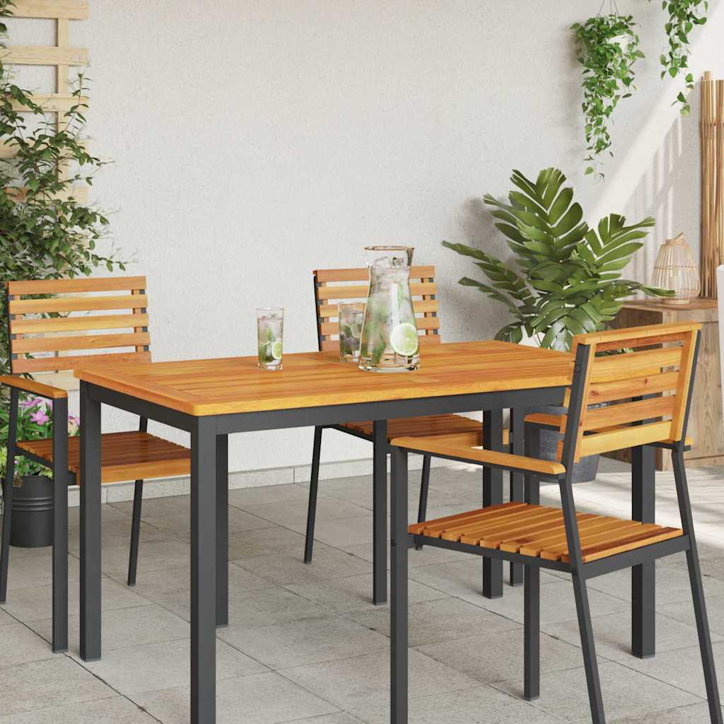 Bordplate Olje naturlig 120 x 70 x 2 cm Solid akasietre