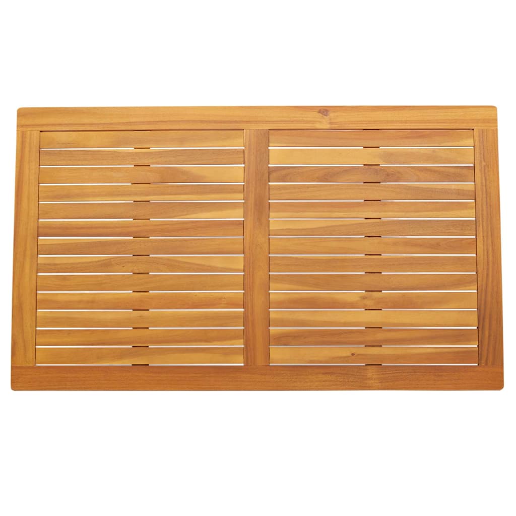 Bordplate Olje naturlig 120 x 70 x 2 cm Solid akasietre