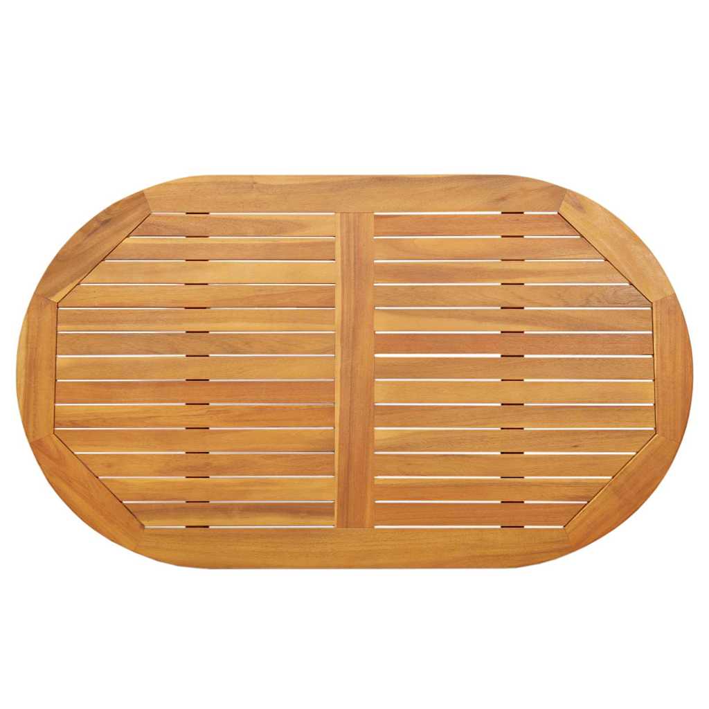 Bordplate Olje naturlig 120 x 70 x 2 cm Solid akasietre