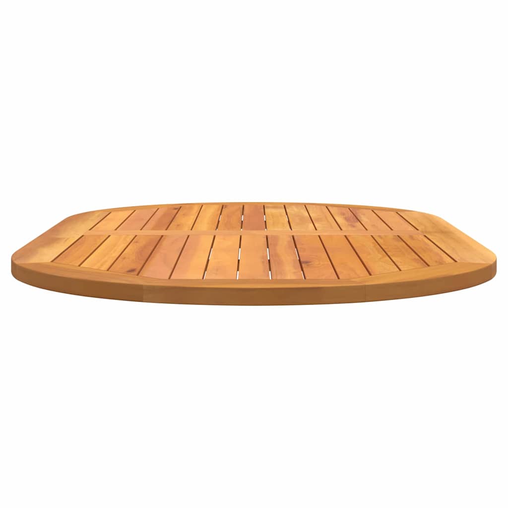 Bordplate Olje naturlig 120 x 70 x 2 cm Solid akasietre