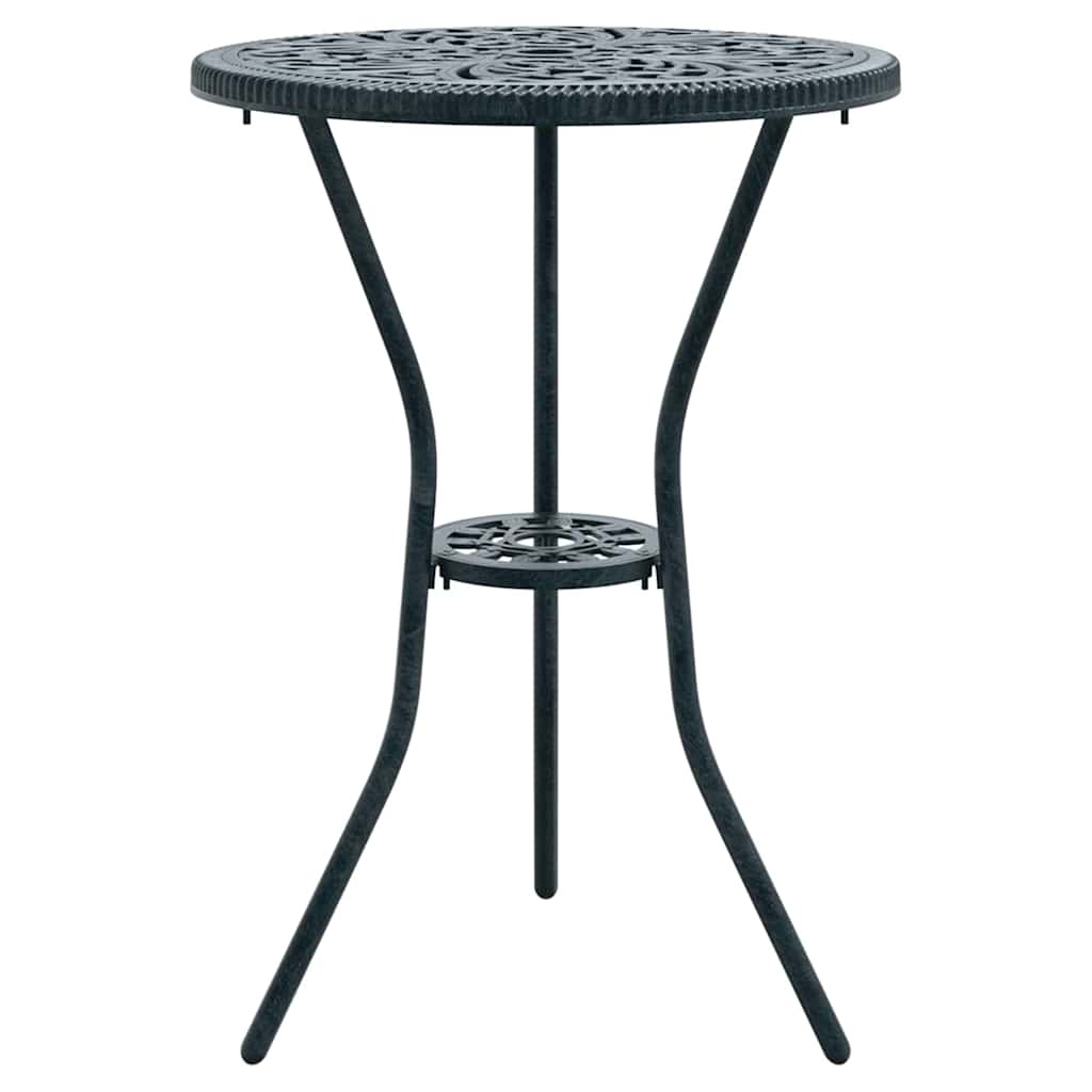 Hage Bistro Sett 3 pcs grønn Aluminium