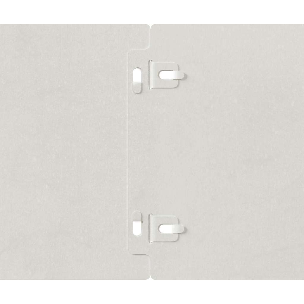 Plenkanter 30 stk 15x103 cm rustfritt stål