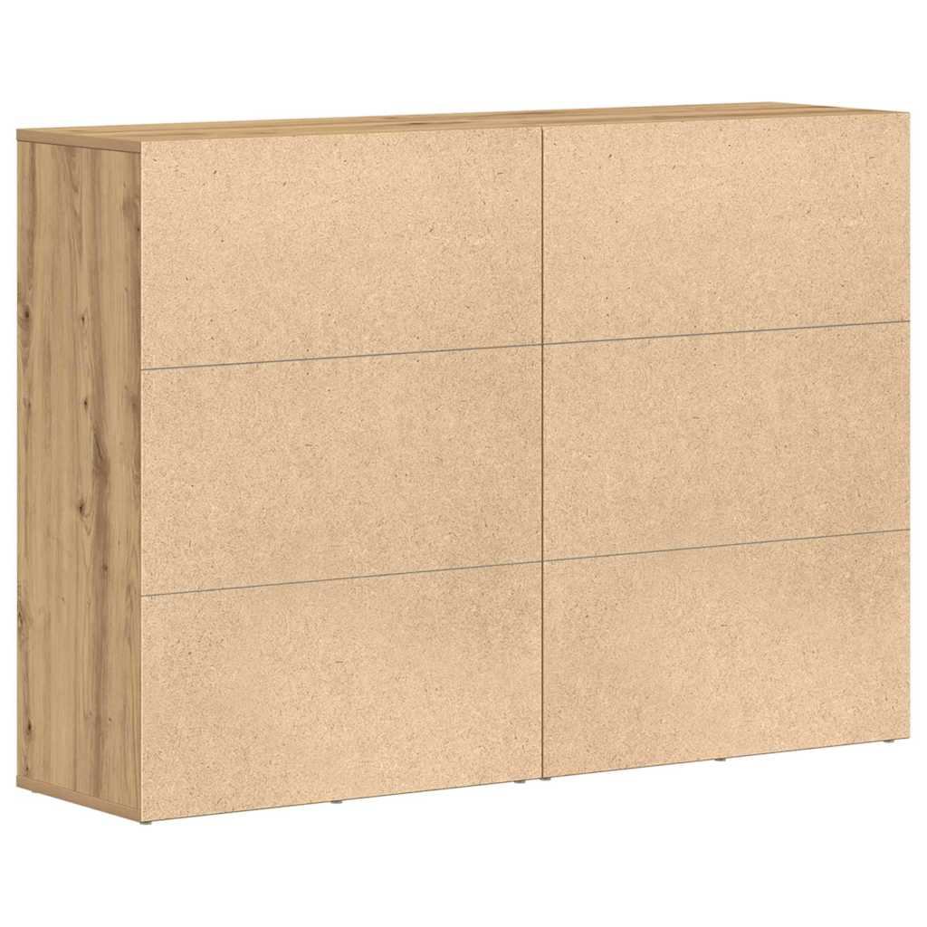 Serviesskap 2 pcs Artisan Eik 60 x 31 x 84 cm Konstruert tre