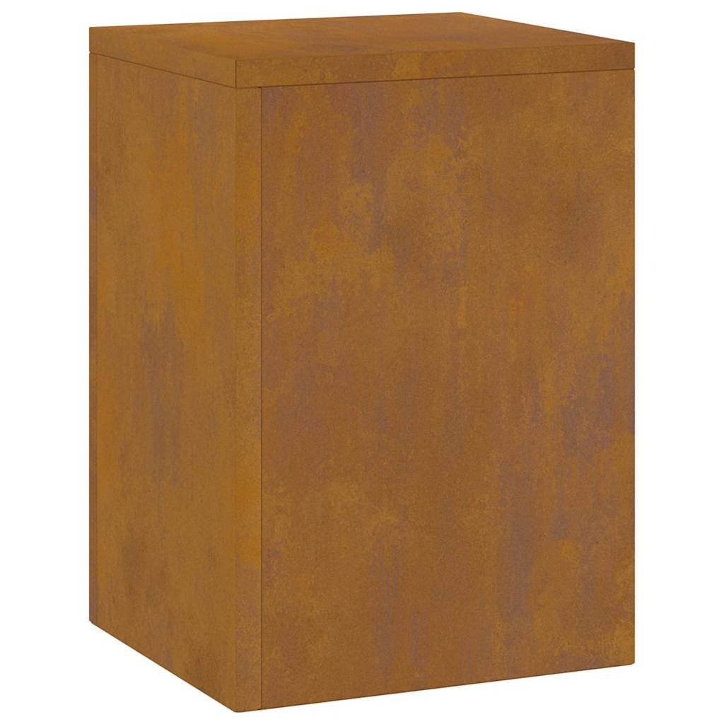Planteholder 2 pcs Rusten 24 x 24 x 35 cm Cortenstål