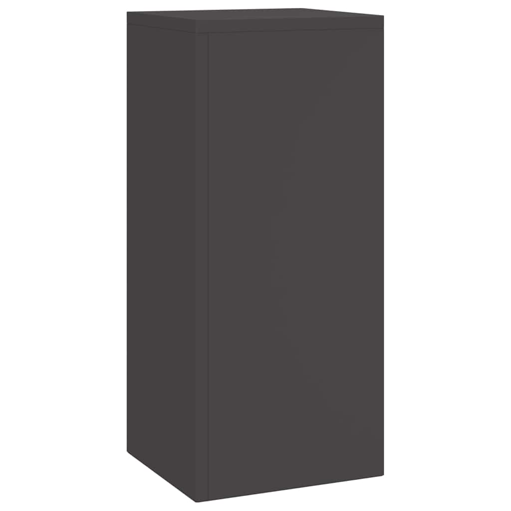 Planteholder 3 pcs Svart Stål