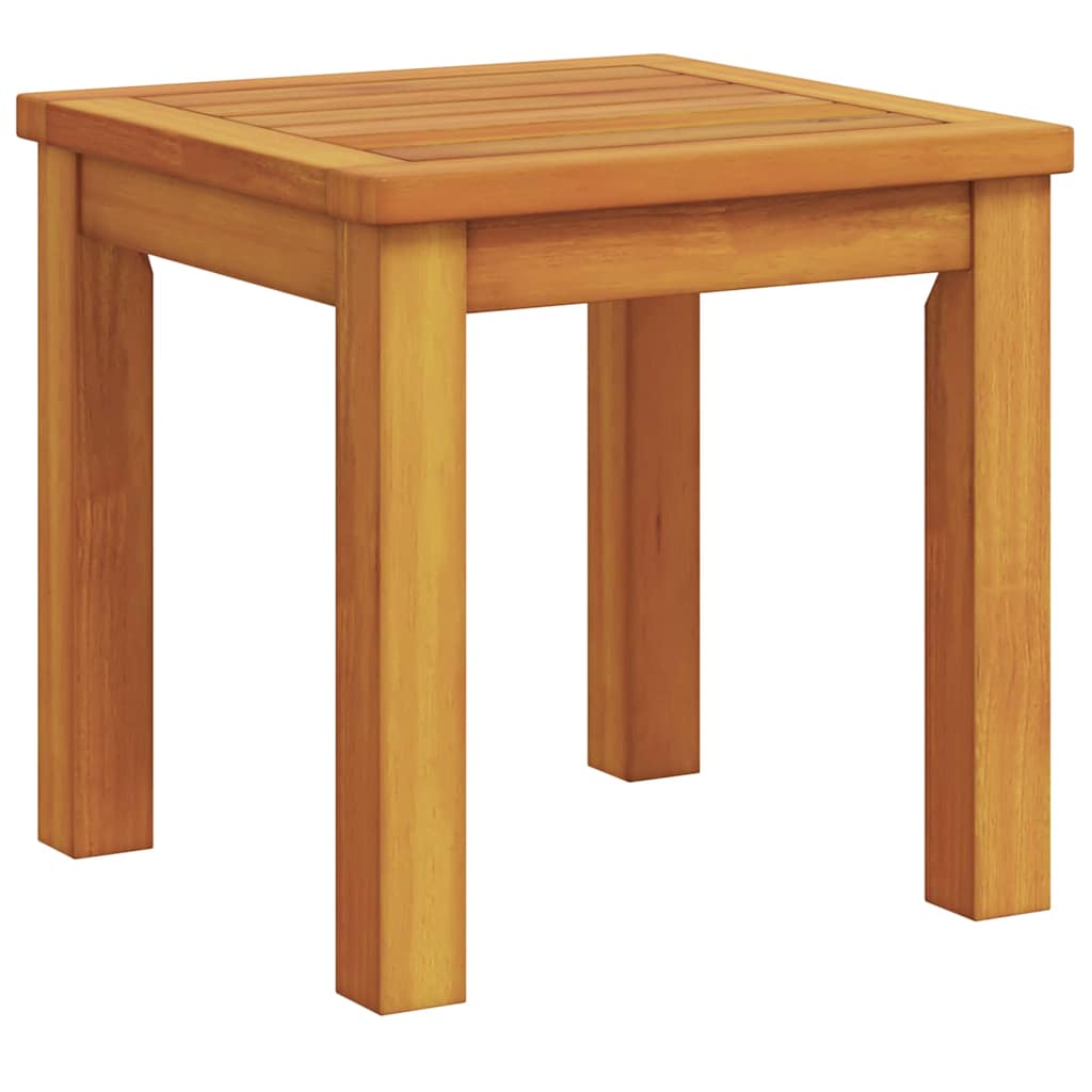 Sidetabell Olje naturlig 35 x 35 x 34 cm Solid akasietre