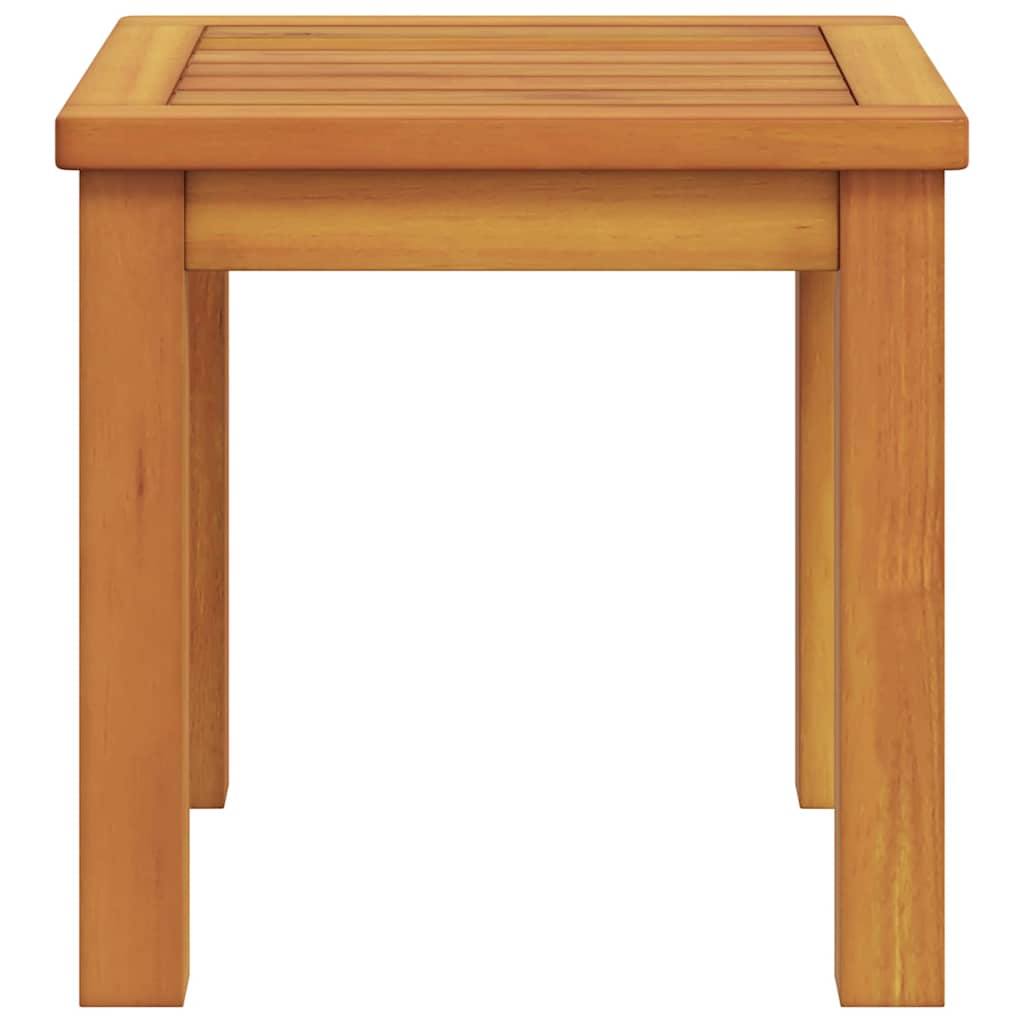 Sidetabell Olje naturlig 35 x 35 x 34 cm Solid akasietre