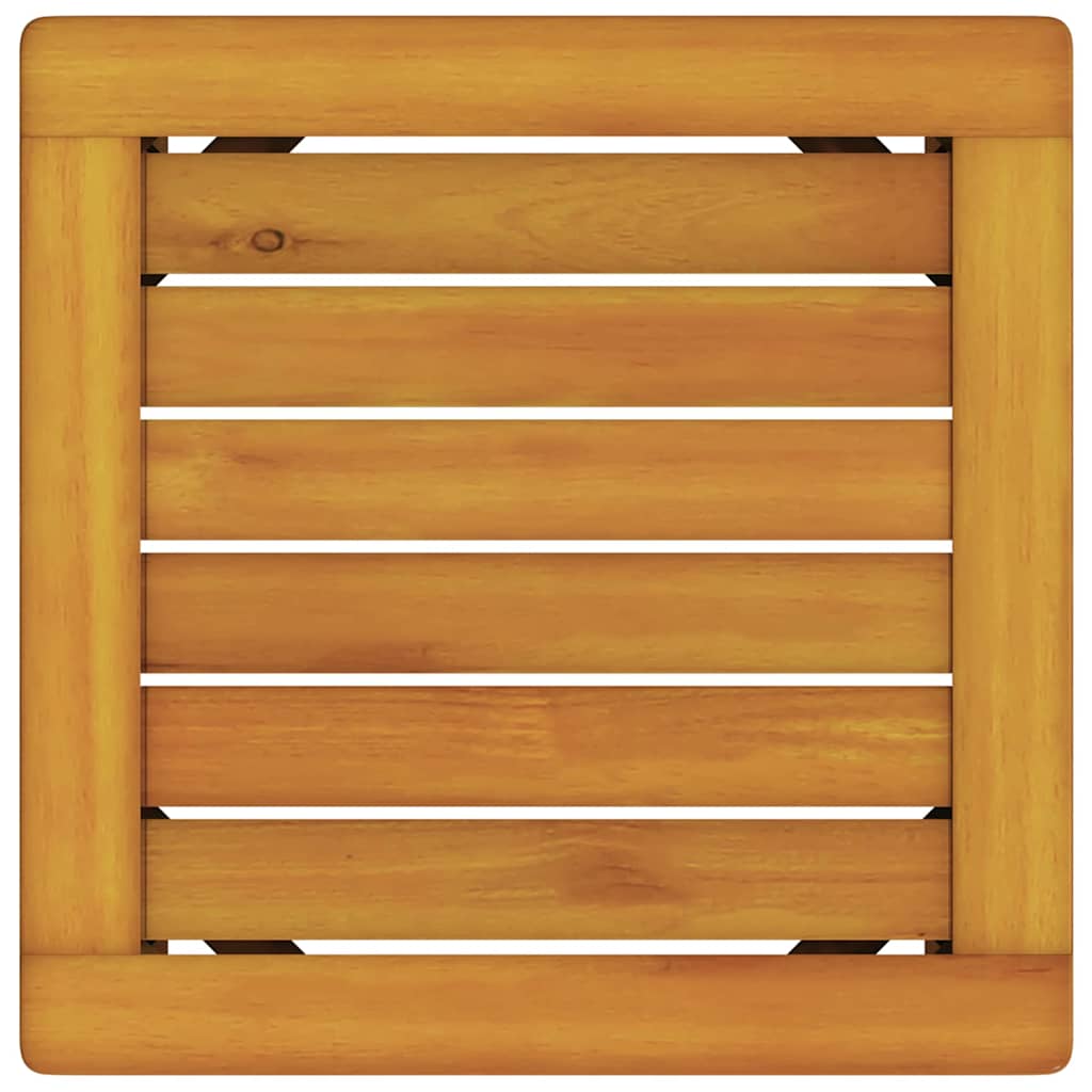 Sidetabell Olje naturlig 35 x 35 x 34 cm Solid akasietre