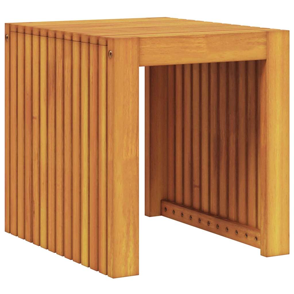 Sidetabell Olje naturlig 43 x 36 x 40 cm Massivt Teaktre