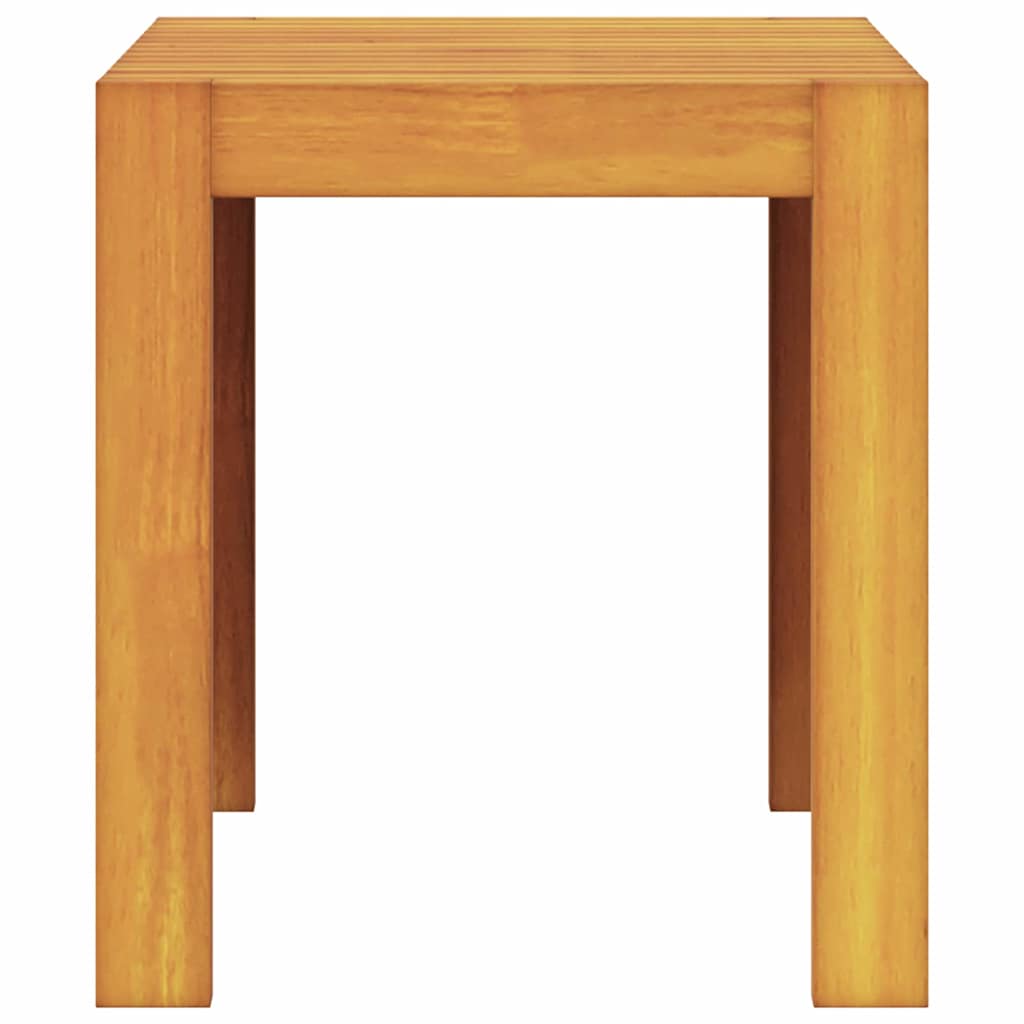 Sidetabell Olje naturlig 43 x 36 x 40 cm Massivt Teaktre