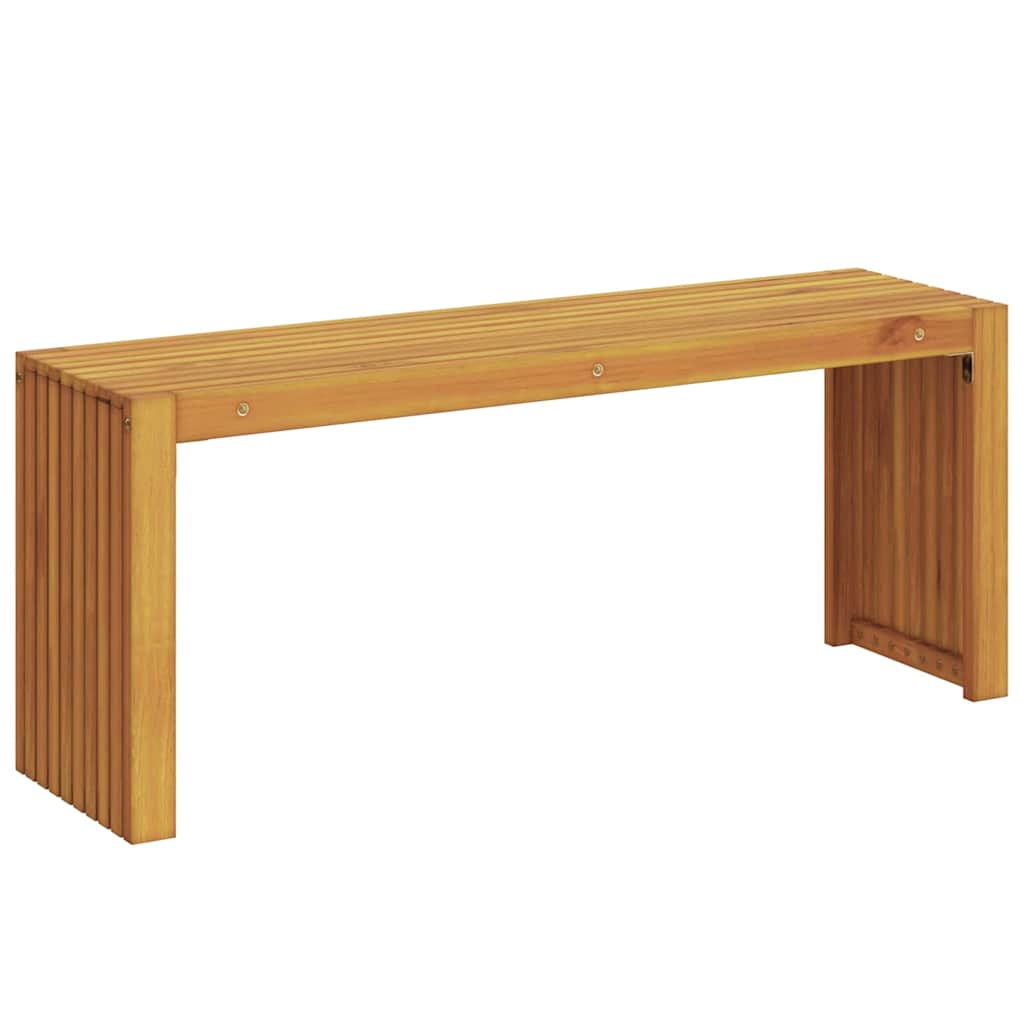 benk Olje naturlig 110 x 30 x 45 cm Massivt Teaktre