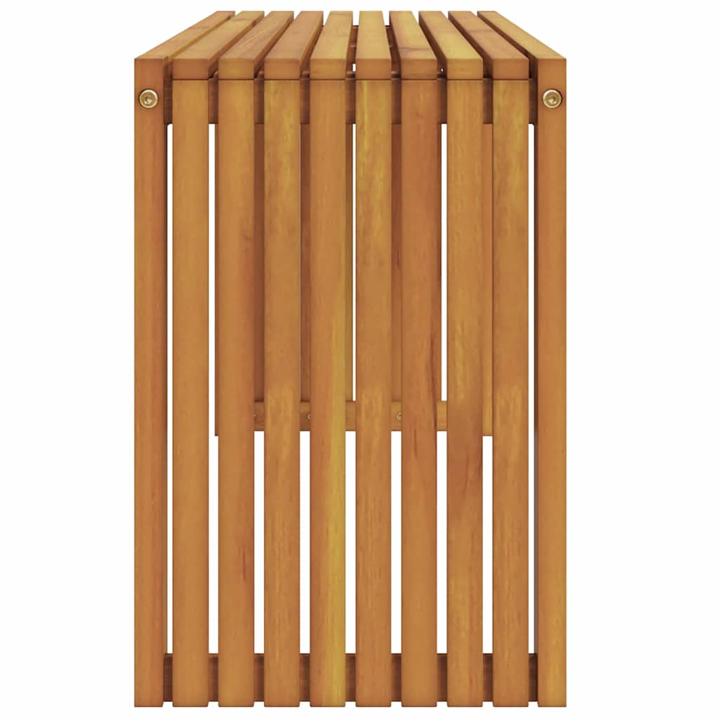 benk Olje naturlig 110 x 30 x 45 cm Massivt Teaktre