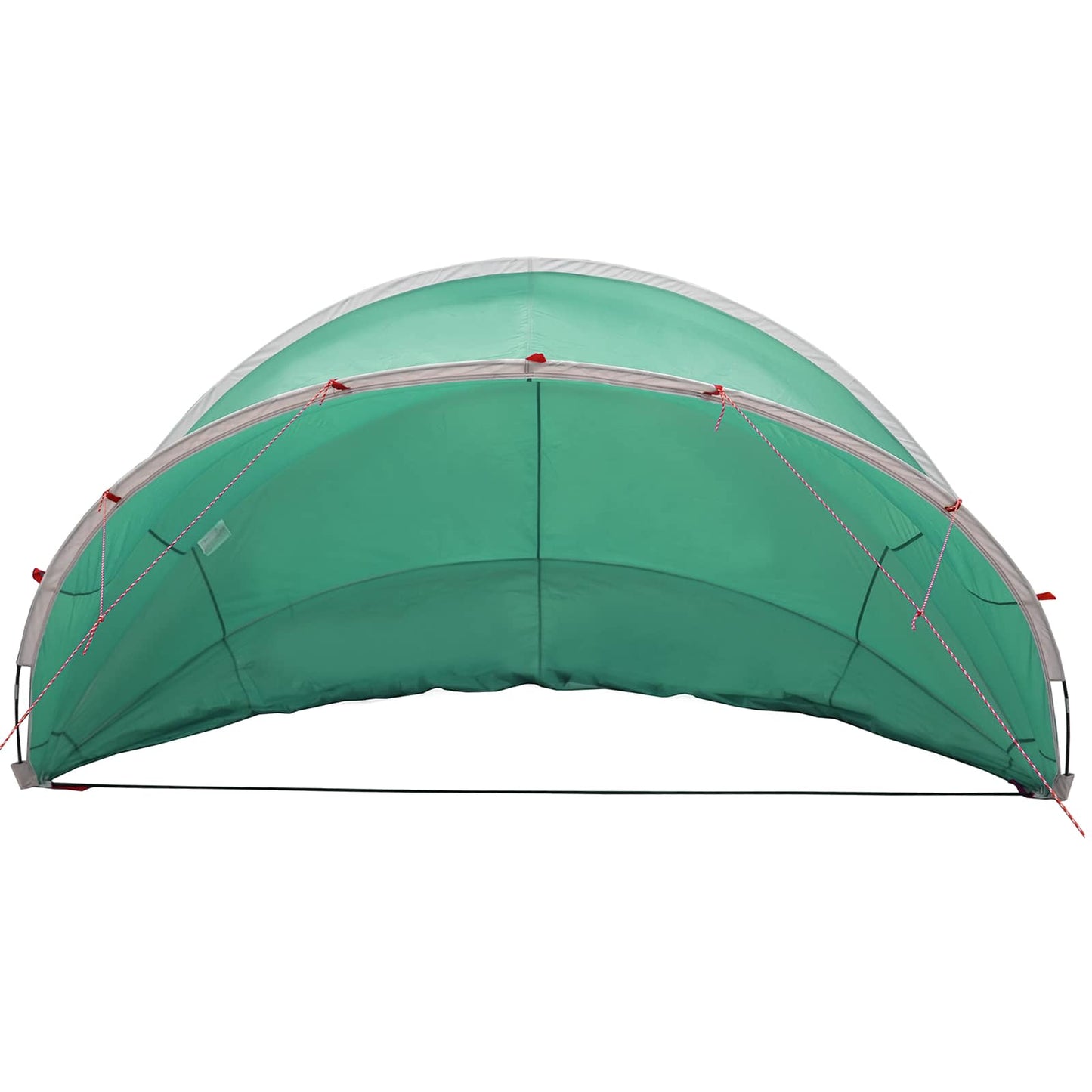 Poolkuppel 405 x 405 x 192 cm 185T polyester med PU-belegg