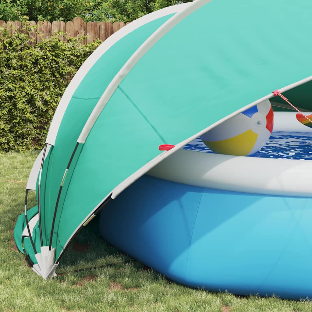 Poolkuppel 472 x 460 x 229 cm 185T polyester med PU-belegg