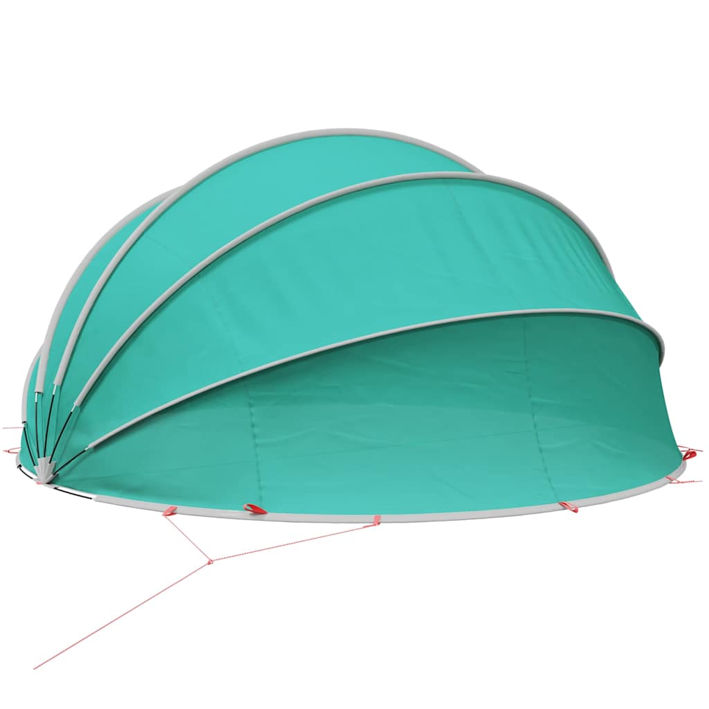 Poolkuppel 472 x 460 x 229 cm 185T polyester med PU-belegg