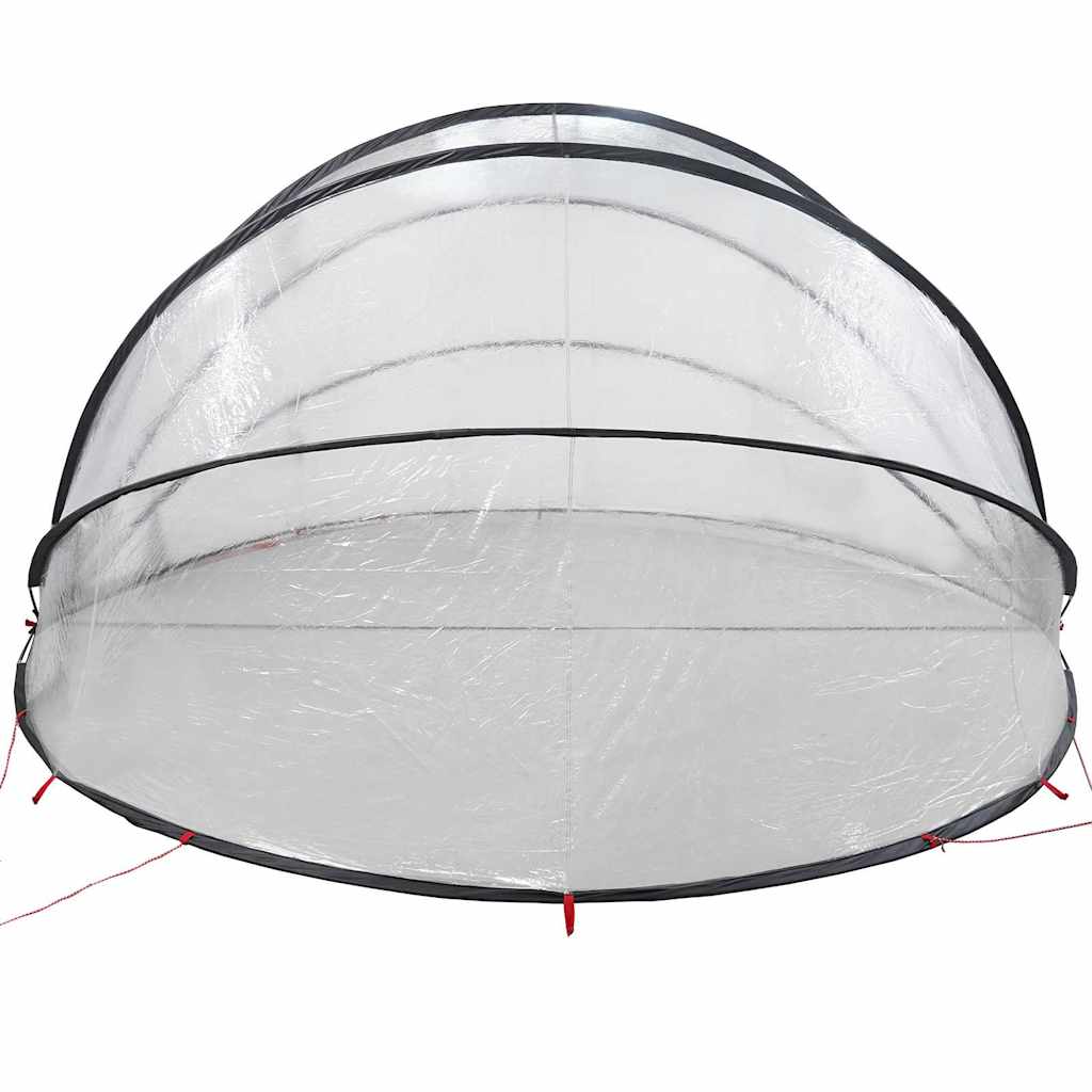 Poolkuppel Gjennomsiktig 472 x 460 x 229 cm PVC