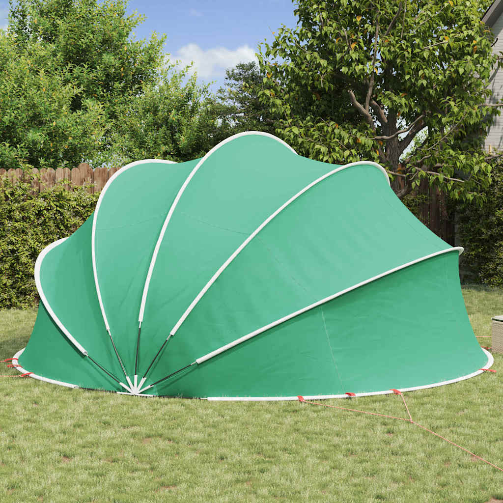 Poolkuppel grønn 500 x 500 x 236 cm