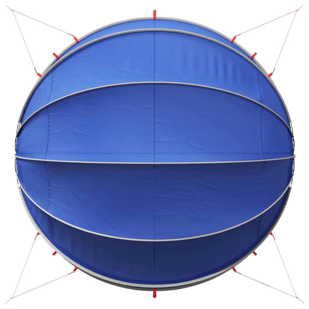 Poolkuppel 500 x 500 x 236 cm 185T polyester med PU-belegg