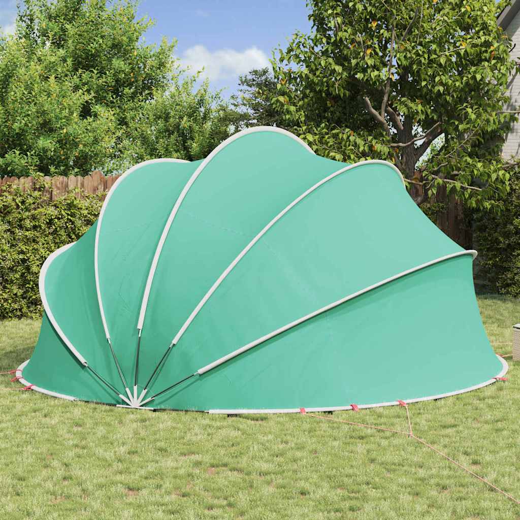 Poolkuppel 546 x 516 x 250 cm 185T polyester med PU-belegg