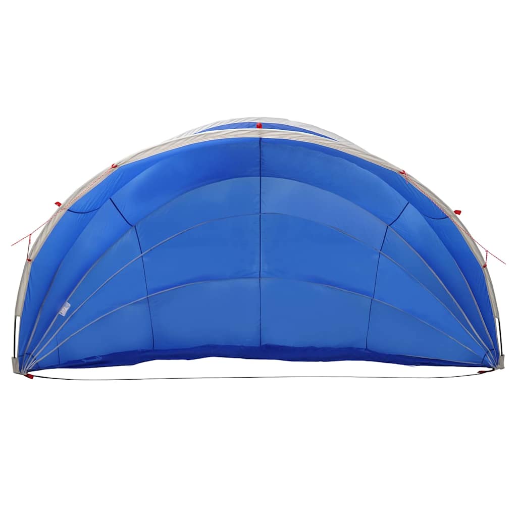 Poolkuppel 592 x 590 x 275 cm 185T polyester med PU-belegg
