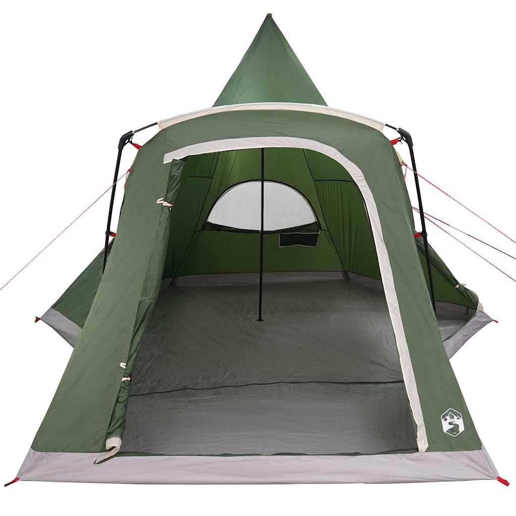 Teepee Telt 5-Person med tak grønn 545 x 450 x 295 cm