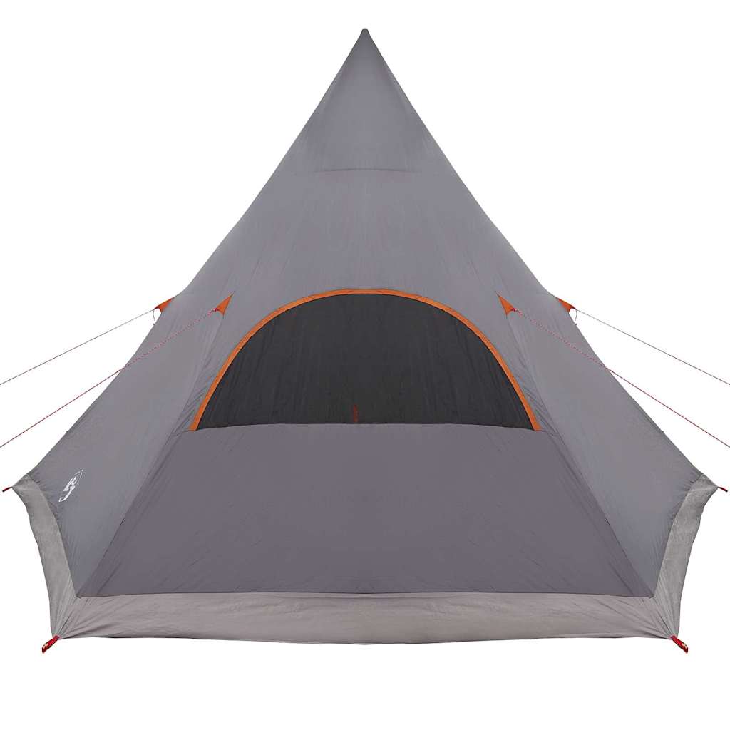 Teepee Telt 5-Person med tak Grå og Oransje 545 x 450 x 295 cm