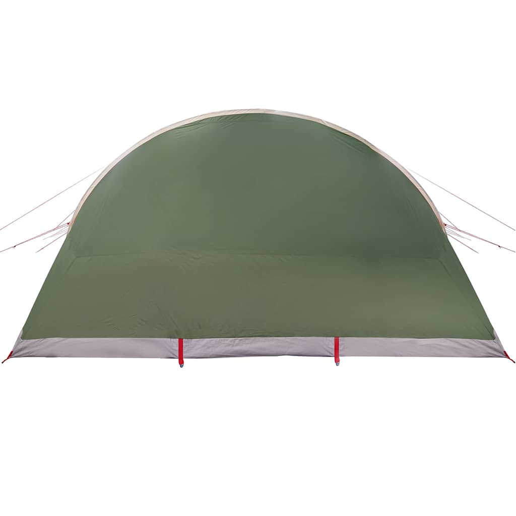 Tunnel telt for 8 personer med tak grønn 710 x 460 x 245 cm