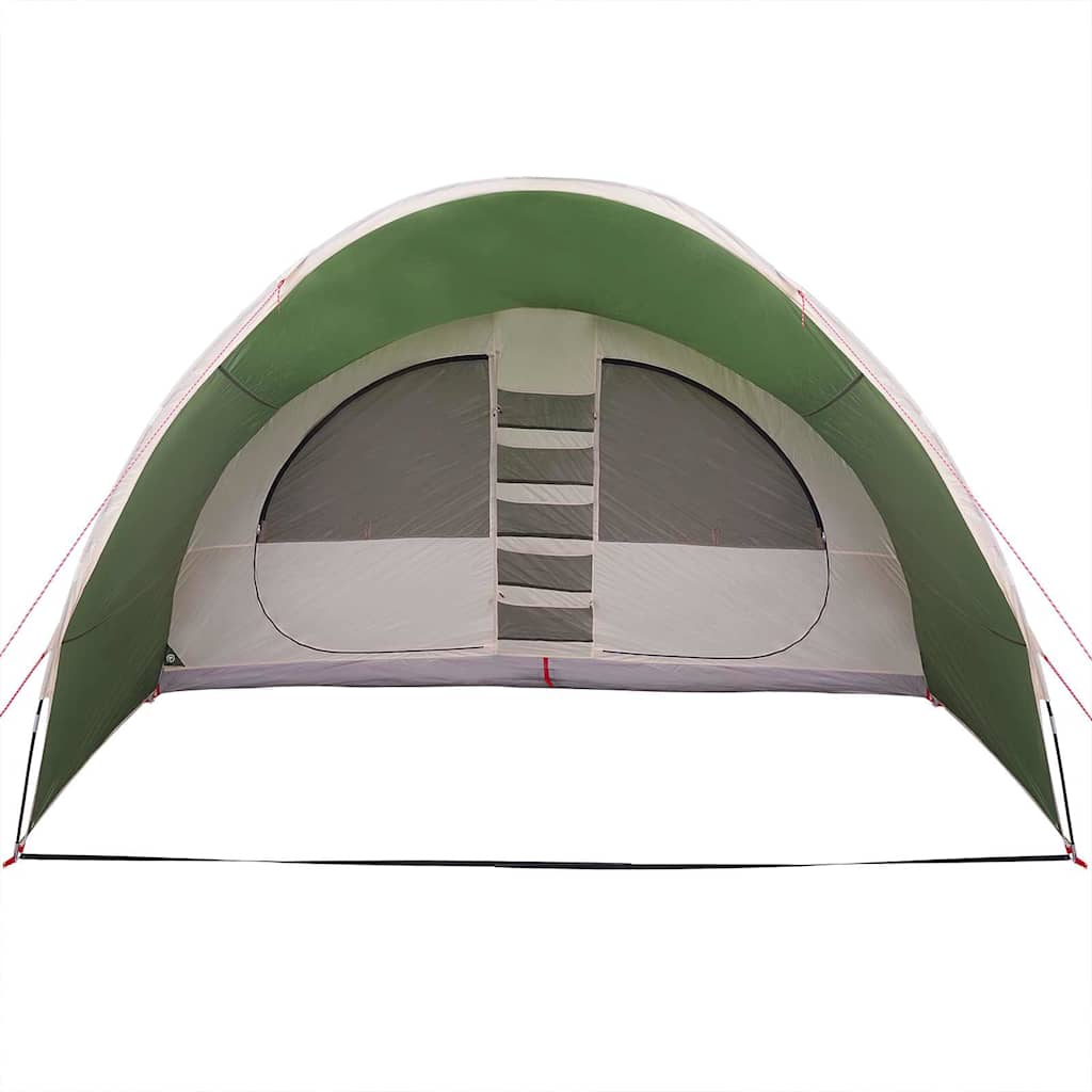 Tunnel telt for 8 personer med tak grønn 710 x 460 x 245 cm
