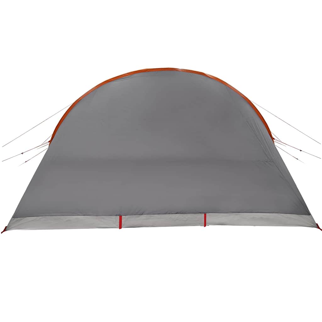 Tunnel telt for 8 personer Grå og Oransje 710 x 460 x 245 cm