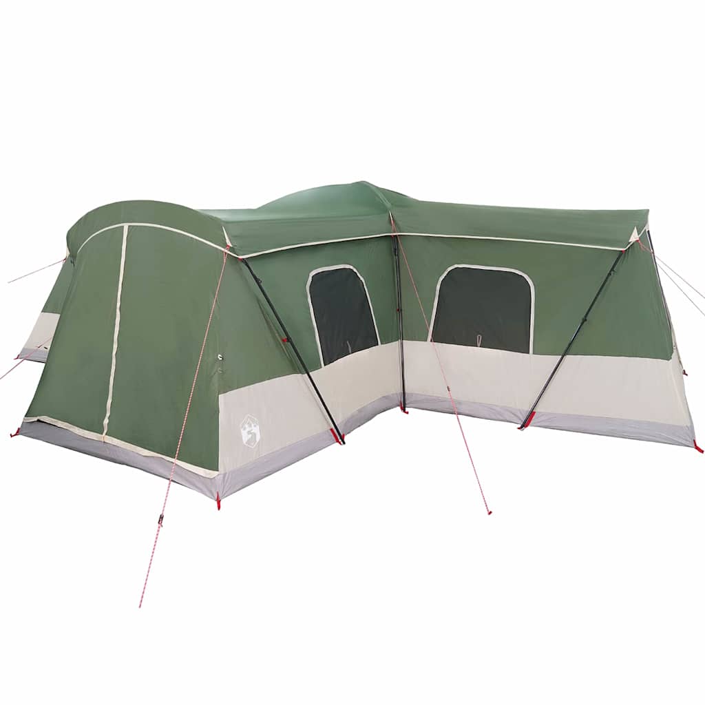 Telt for 16 personer med tak grønn 680 x 510 x 210 cm