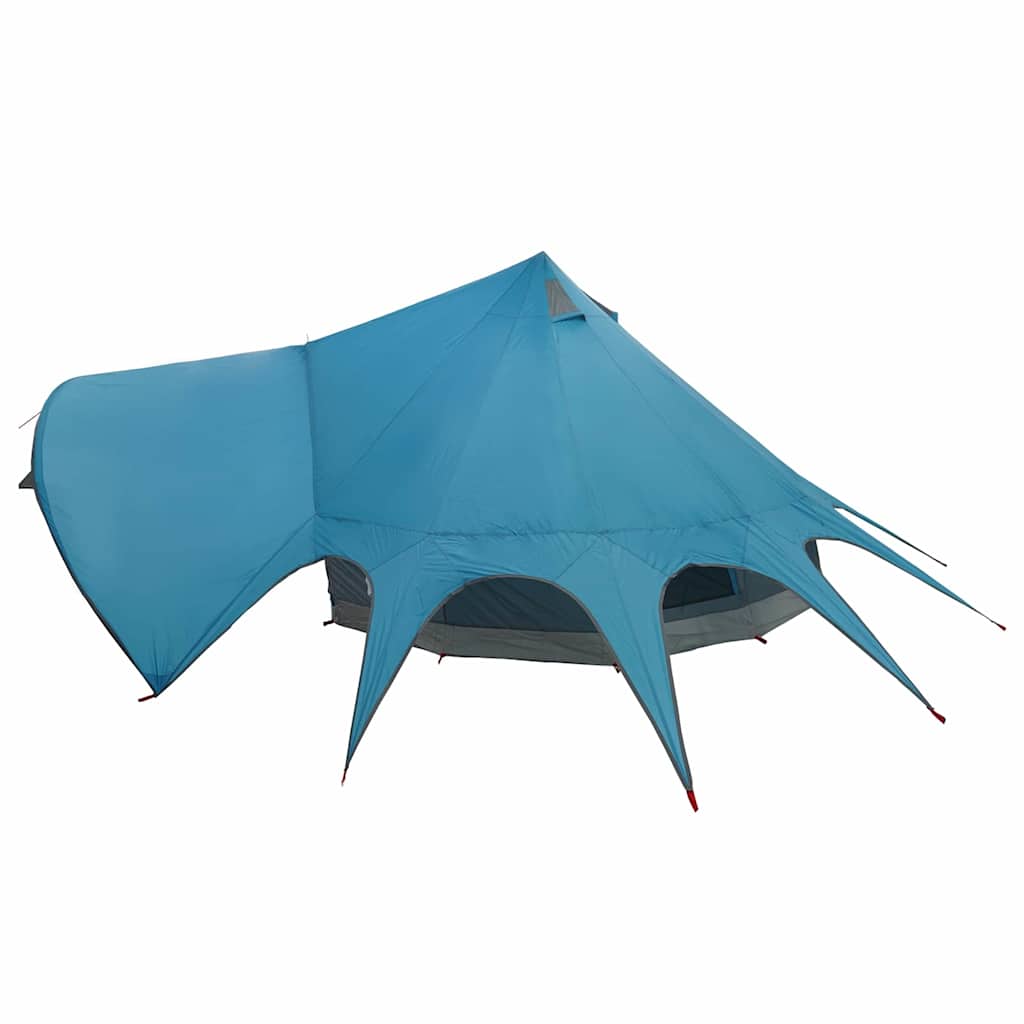 Teepee Telt 3-Person med tak Blå og grå 312 x 312 x 197 cm