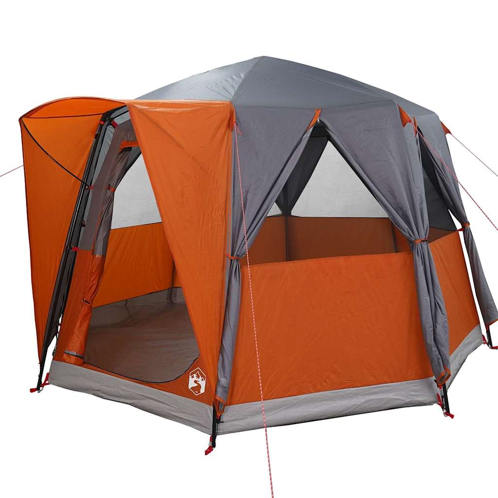 Hytte telt for 3 personer Grå og Oransje 320 x 320 x 203 cm