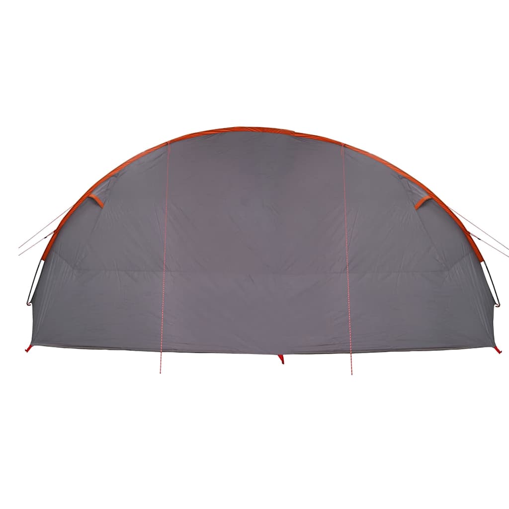 Tunnel telt for 6 personer Grå og Oransje 700 x 590 x 215 cm