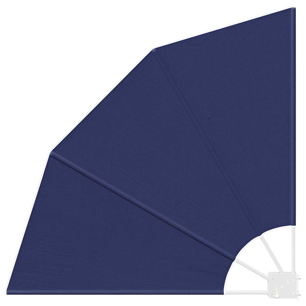 Balkong privat skjerm 115 x 115 cm Polyester Marineblå