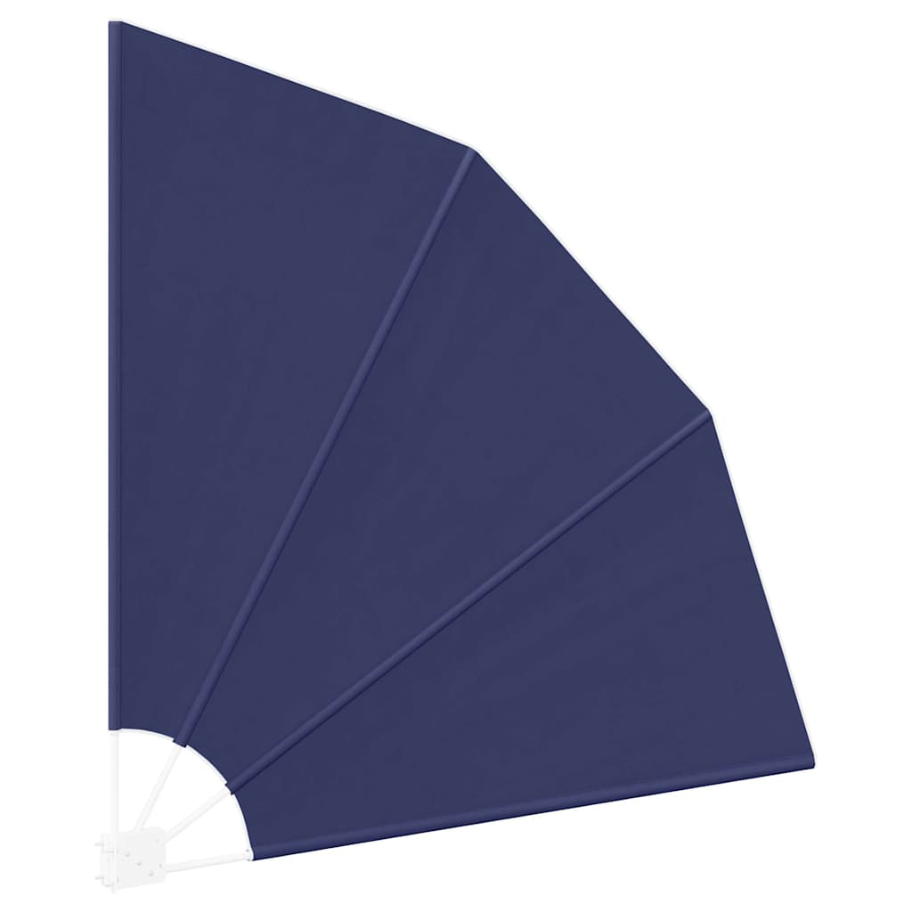 Balkong privat skjerm 140 x 140 cm Polyester Marineblå