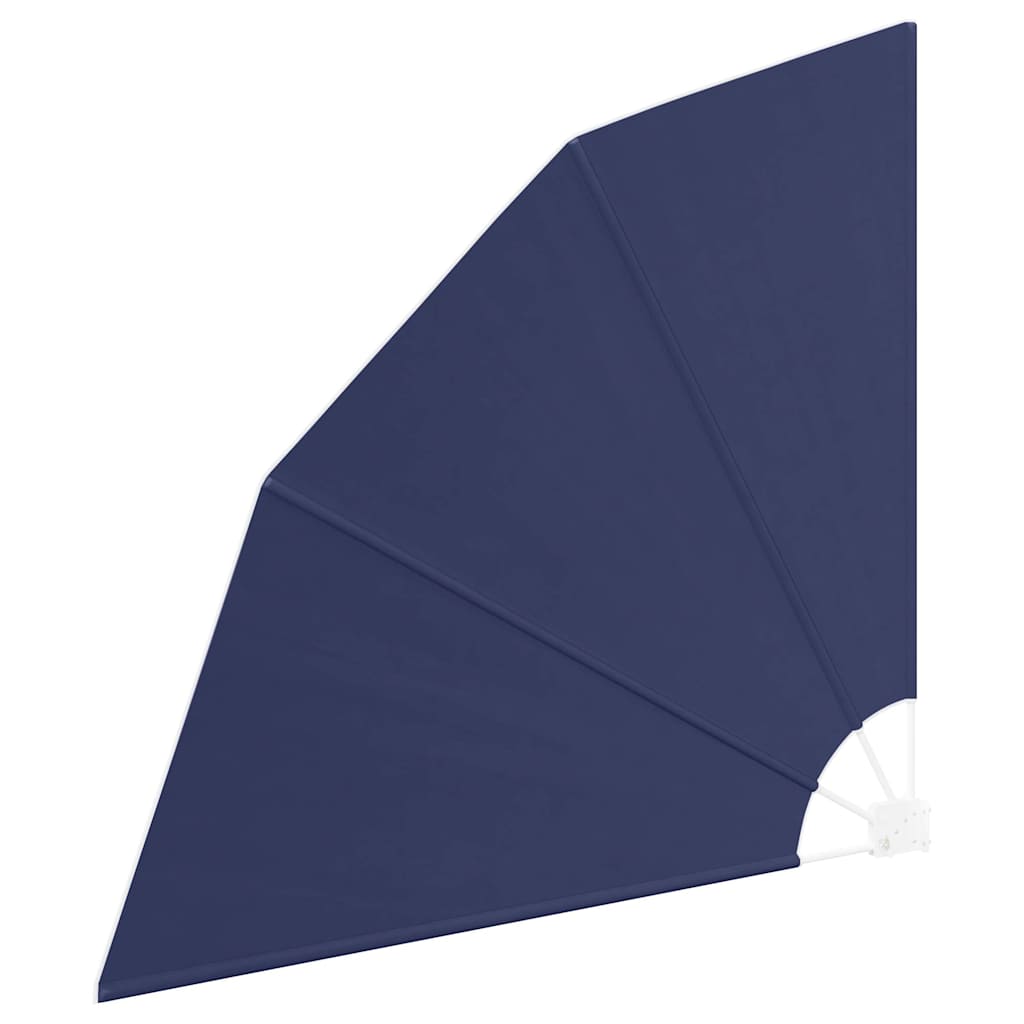 Balkong privat skjerm 140 x 140 cm Polyester Marineblå